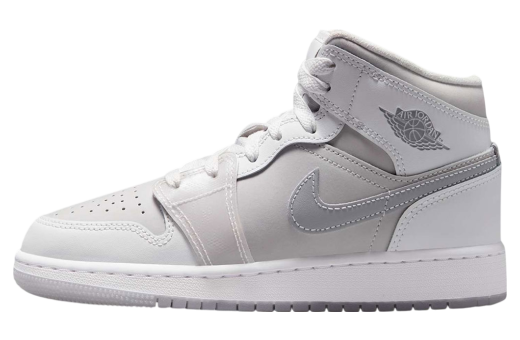 Air Jordan 1 Mid GS Summit White / Photon Dust