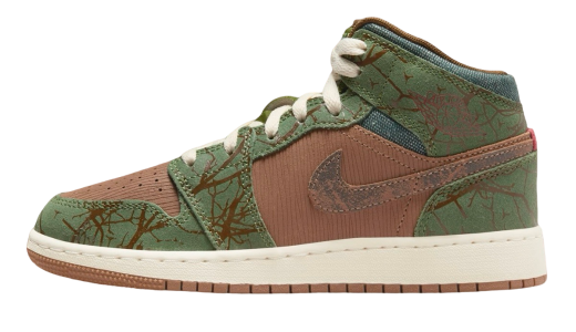 Air Jordan 1 Mid GS Treeline