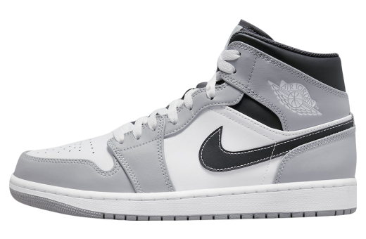 Air Jordan 1 Mid Light Smoke Grey