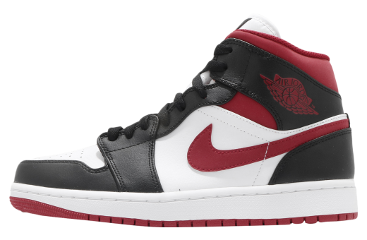 Air Jordan 1 Mid Metallic Red