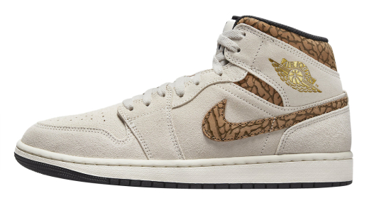 Air Jordan 1 Mid SE Brown Elephant