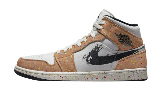 Air Jordan 1 Mid SE Brushstroke