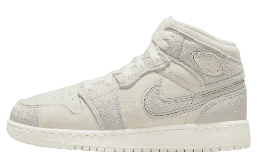 Air Jordan 1 Mid SE Craft GS Pale Ivory / Legend Light Brown