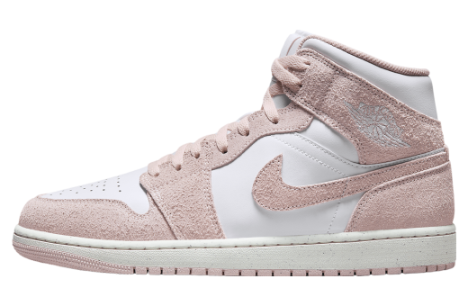 Air Jordan 1 Mid SE White / Legend Pink