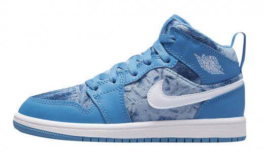 Air Jordan 1 Mid Washed Denim