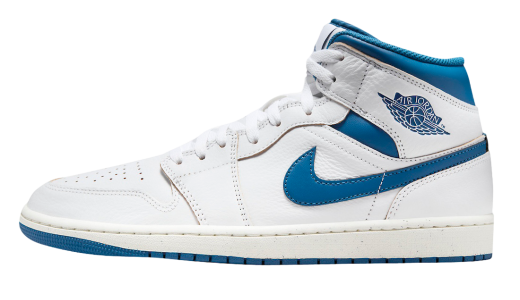 Air Jordan 1 Mid WMNS Industrial Blue