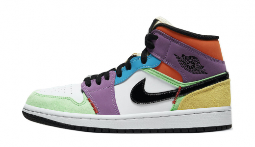 Air Jordan 1 Mid WMNS Multicolor