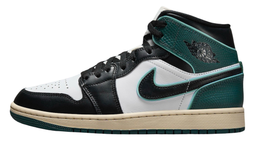 Air Jordan 1 Mid WMNS Oxidized Green