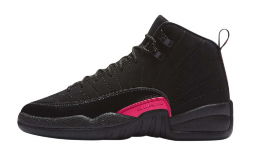 Кроссовки кросівки nike air jordan 1 retro high black grey GS Rush Pink