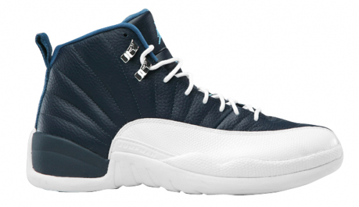 Jordan 12 obsidian sales on feet