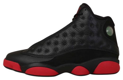 retro 13 black gym red white