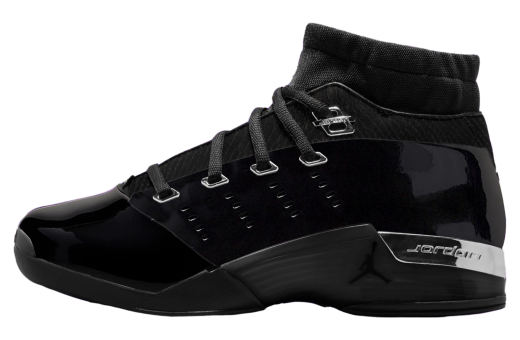 Air Jordan 17 Low Black Patent