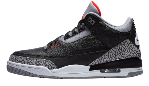 Air Jordan 3 Black Cement 2024