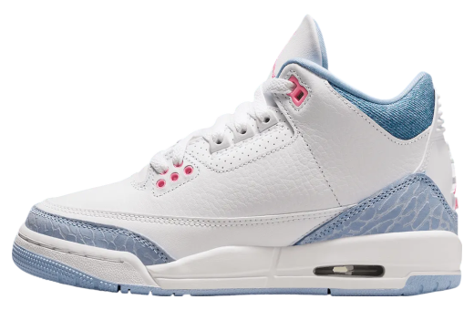 Air Jordan 3 GS White / Cobalt Bliss