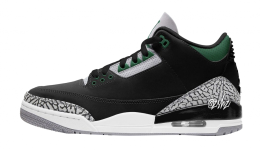 Air Jordan 3 Pine Green