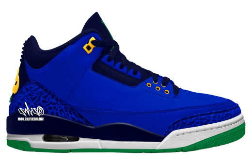 Air Jordan 3 Racer Blue / Lucky Green
