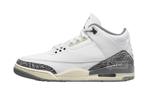 Air Jordan 3 Sail / Cement Grey