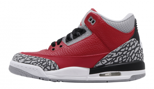 Black and cheap red jordan 3