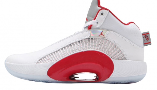 Air Jordan 35 GS White Fire Red