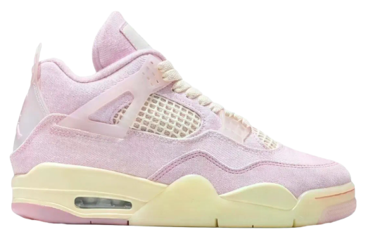 Air Jordan 4 Denim WMNS Iced Carmine / Coconut Milk