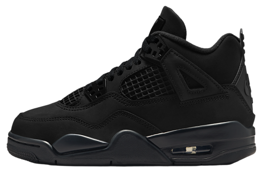 Air Jordan 4 GS Black / Light Graphite