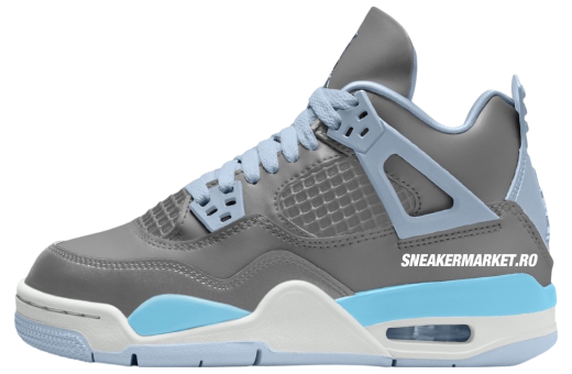 Air Jordan 4 GS Photon Dust / Blue Chill - Nov 2025 - HV4401-014