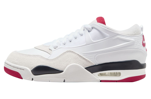 シューズ(男性用) AIR JORDAN 4 RETRO white/fire red tech Jordan Air Jordan 4 Retro - Summit White / Fire Red / Tech