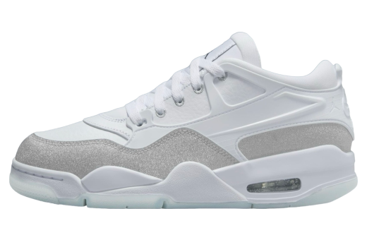 Air Jordan 4 RM WMNS White / Metallic Silver