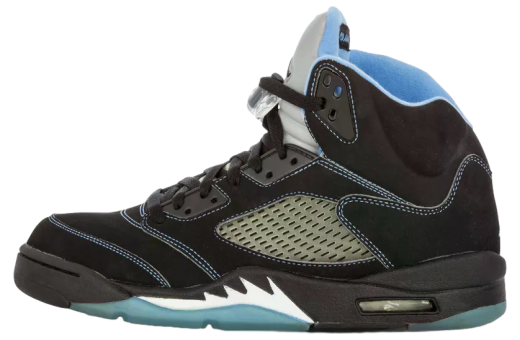 Air Jordan 5 Black / University Blue
