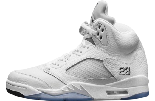 BUY Air Jordan 5 White Metallic Silver | Kixify Marketplace
