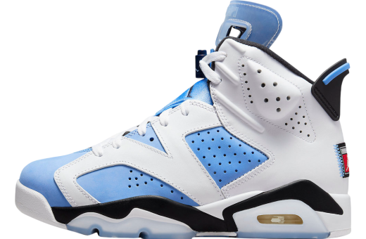 Air Jordan 6 UNC White