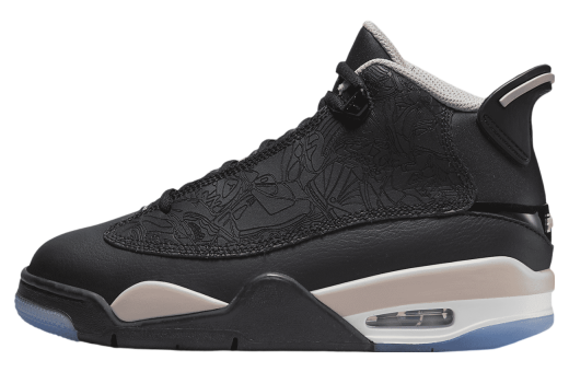 Air Jordan Dub Zero GS Black / Fossil Stone