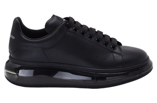 Alexander Mcqueen Oversized Transparent Sole Black