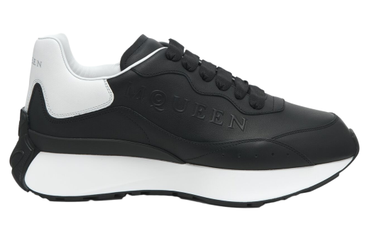 Alexander Mcqueen Sprint Runner Black / White