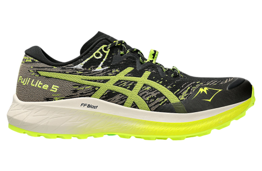 Asics Fuji Lite 5 Black / Safety Yellow