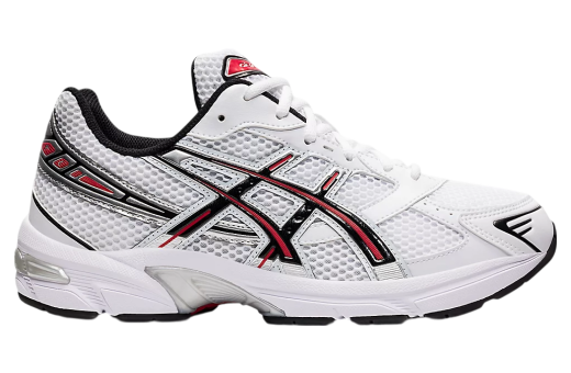 Asics Gel-1130 White / Electric Red