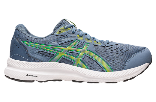 Asics Gel-Contend 8 Steel Blue / Lime Zest