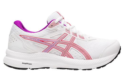 Asics Gel-Contend 8 WMNS White / Red Alert