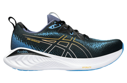 Asics Gel-Cumulus 25 Black / Fellow Yellow