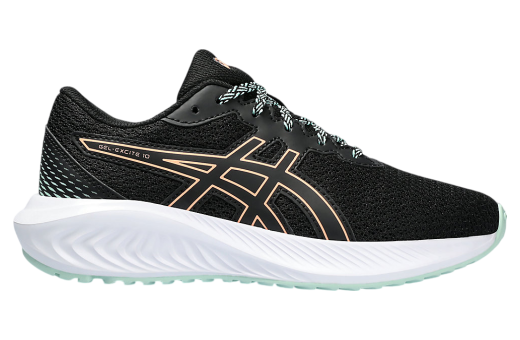 Asics Gel-Excite 10 GS Black / Bright Sunstone