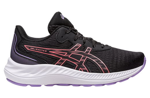 Asics Gel-Excite 9 GS Black / Papaya