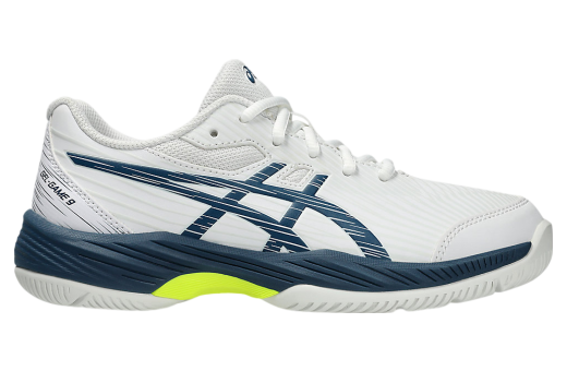 Asics Gel-Game 9 GS White / Mako Blue