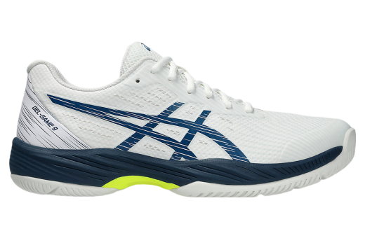 Asics Gel-Game 9 White / Mako Blue