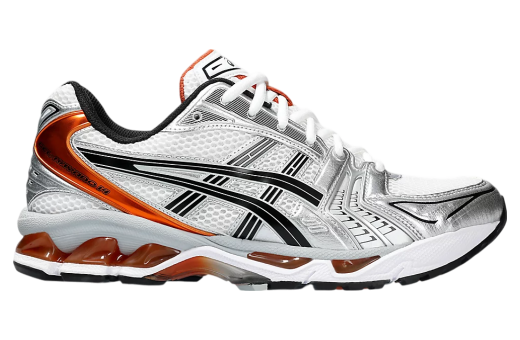 Asics Gel-Kayano 14 White / Piquant Orange