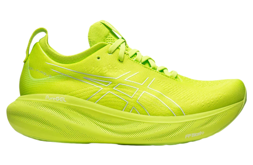 Asics Gel-Nimbus 25 Lime Zest / White