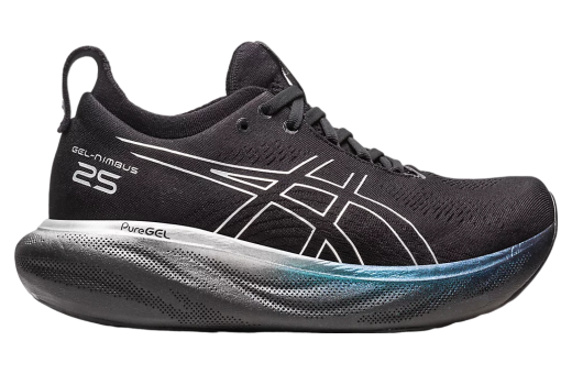 Asics Gel-Nimbus 25 Platinum WMNS Black / Pure Silver