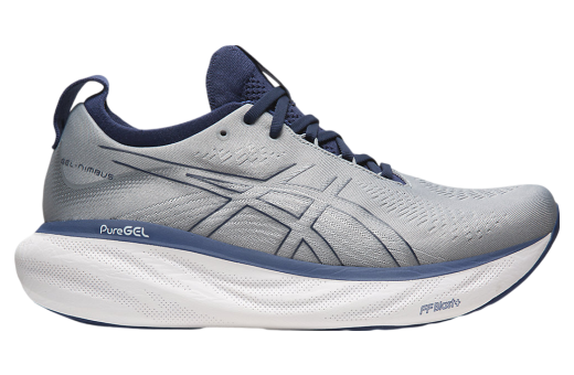 Asics Gel-Nimbus 25 Sheet Rock / Indigo Blue