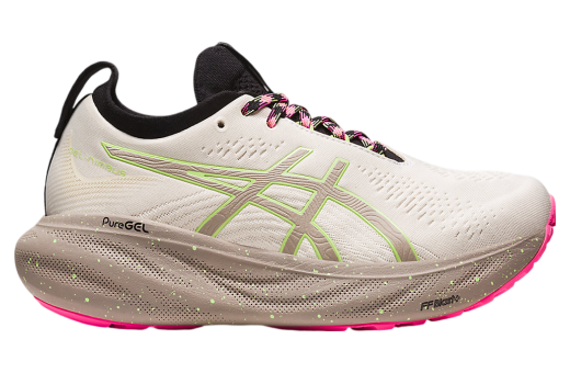 Asics Gel-Nimbus 25 TR WMNS Nature Bathing / Lime Green