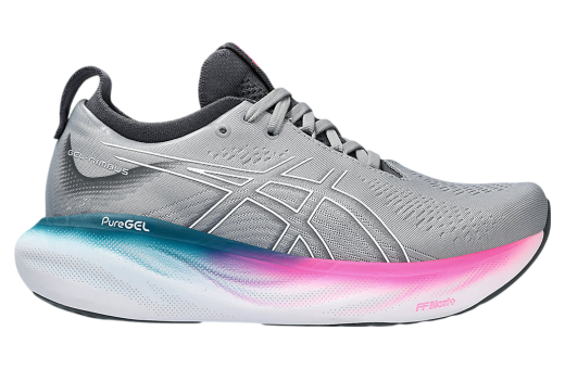 Asics Gel-Nimbus 25 Wide WMNS Sheet Rock / White