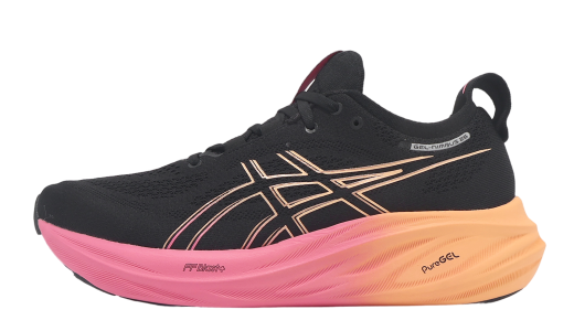 Asics GEL-Nimbus 26 Black / Rose Gold